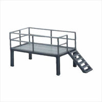 OO Scale | Ready to Paint | Galvanised Steel Lineside Platform