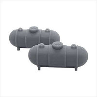 OO Scale | Ready to Paint | 500 Gallon Propane Tank - Style 2 (2 pack)