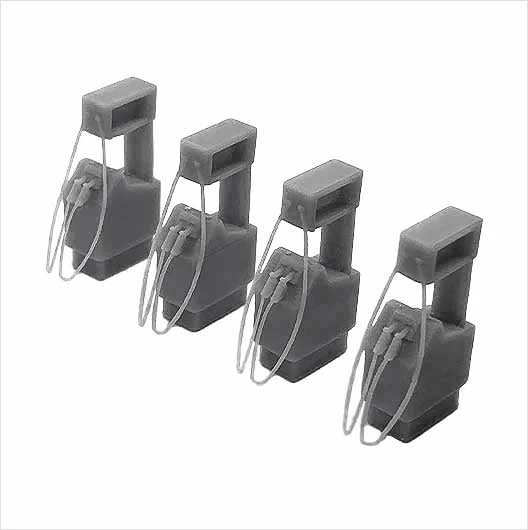 O Scale | Ready to Paint | 1980s Petrol Pump (4 pack)