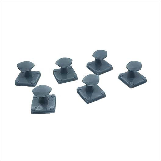 OO Scale | Ready to Paint | Mooring Post - Style 1 (6 pack)