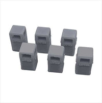 OO Scale | Ready to Paint | Civic Litter Bin - Style 3 (6 pack)
