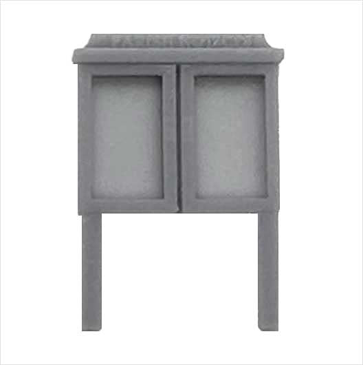 TT Scale | Ready to Paint | Parish Noticeboard