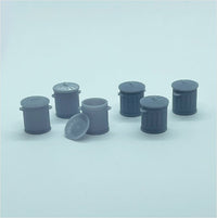 OO Scale | Ready to Paint | Galvanised Metal Bin - Mixed Pack