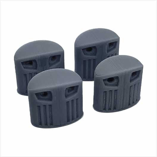 OO Scale | Ready to Paint | Civic Recycle Bin (4 pack)