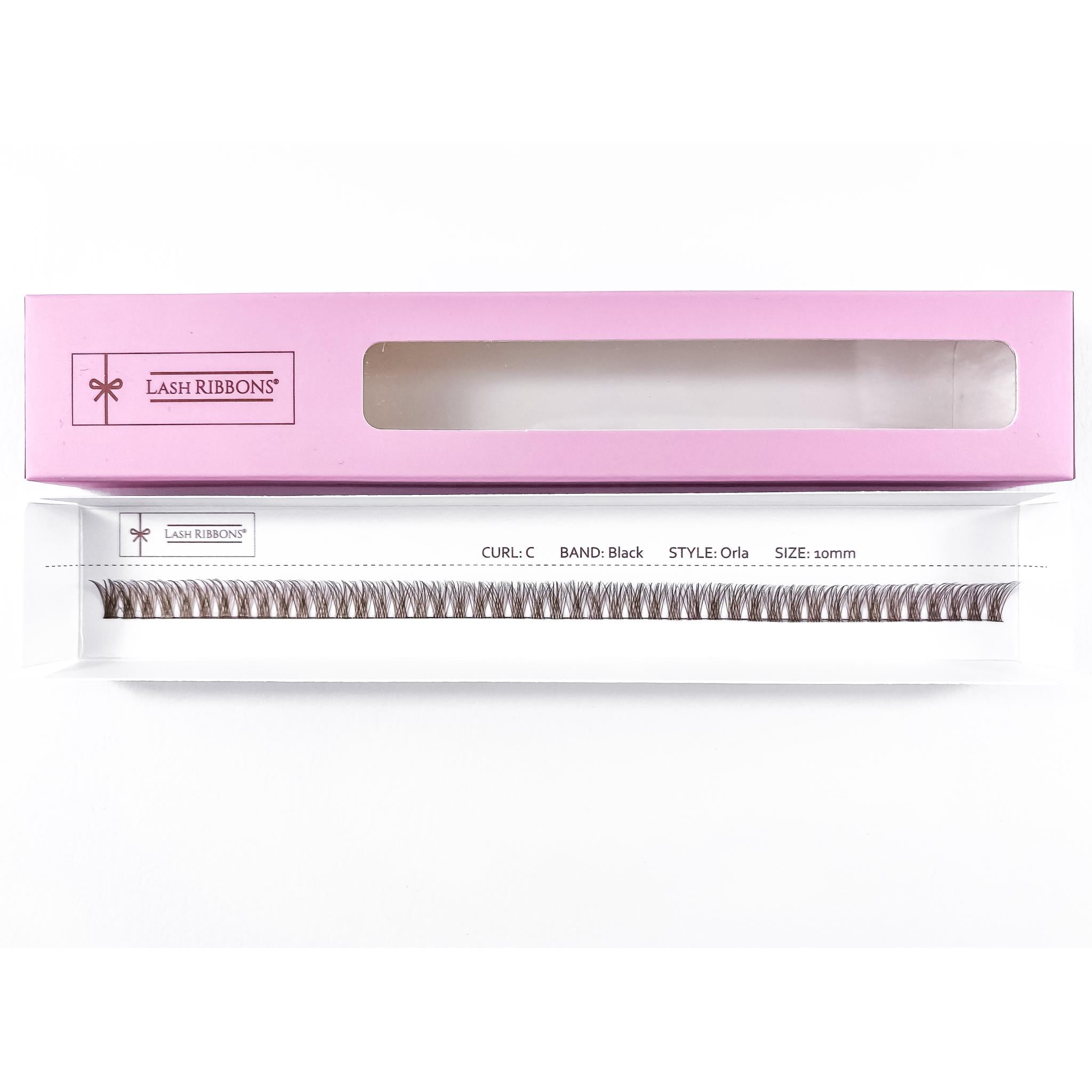 Orla - 'C' Curl Brown Lash Ribbons®