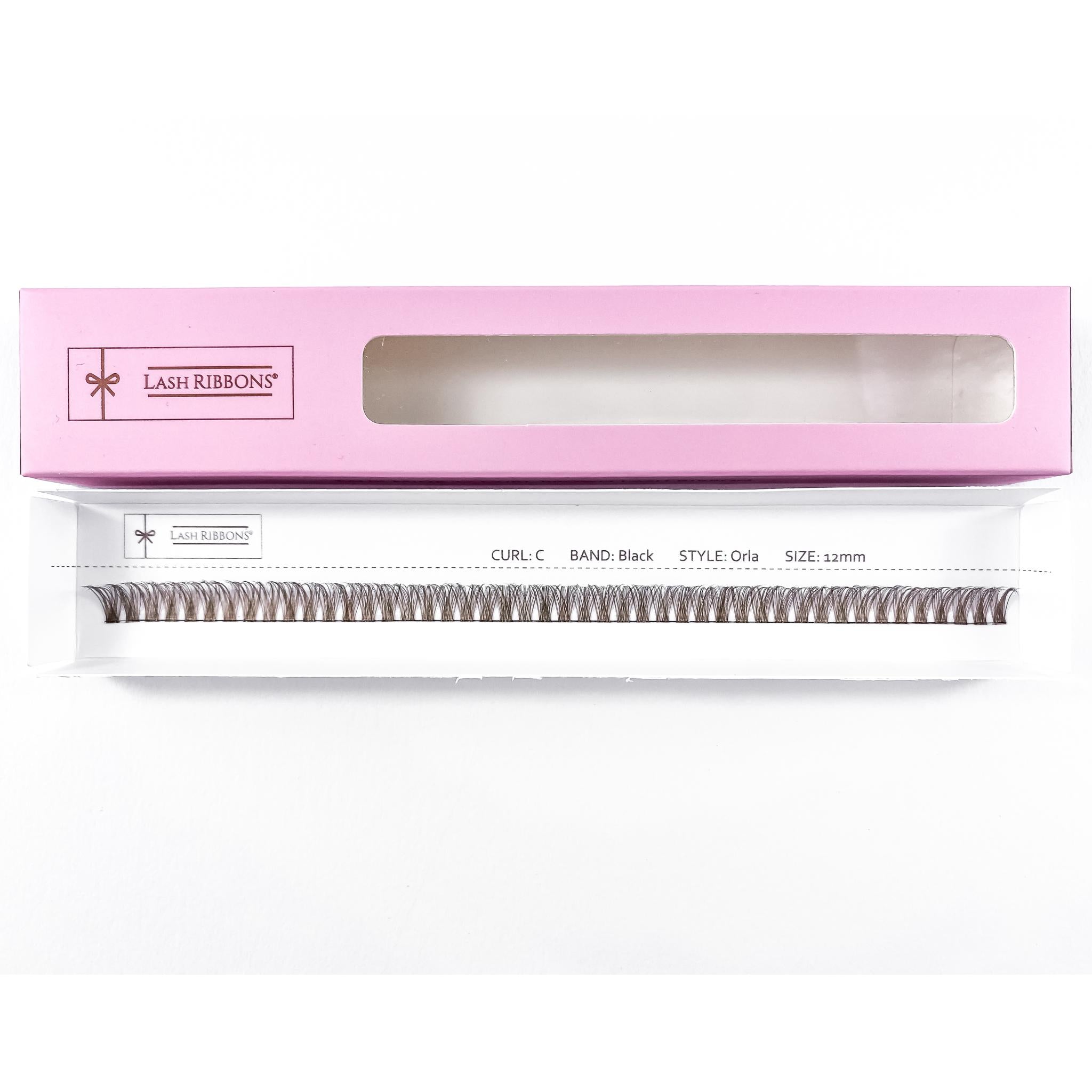 Orla - 'C' Curl Brown Lash Ribbons®