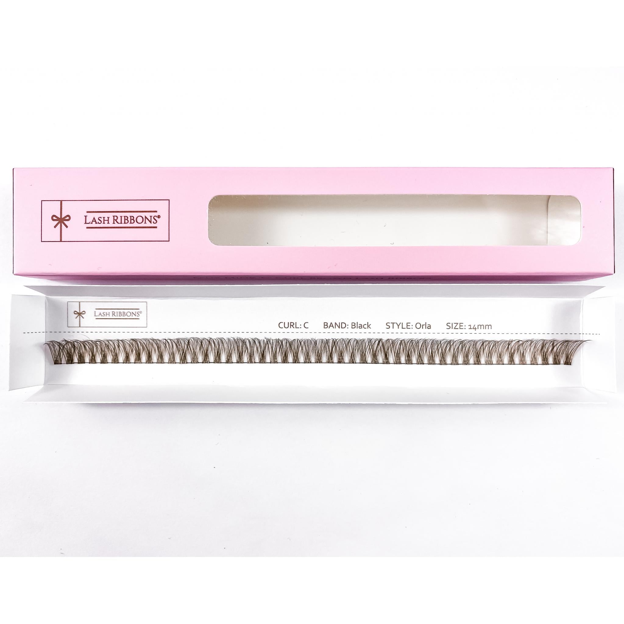 Orla - 'C' Curl Brown Lash Ribbons®