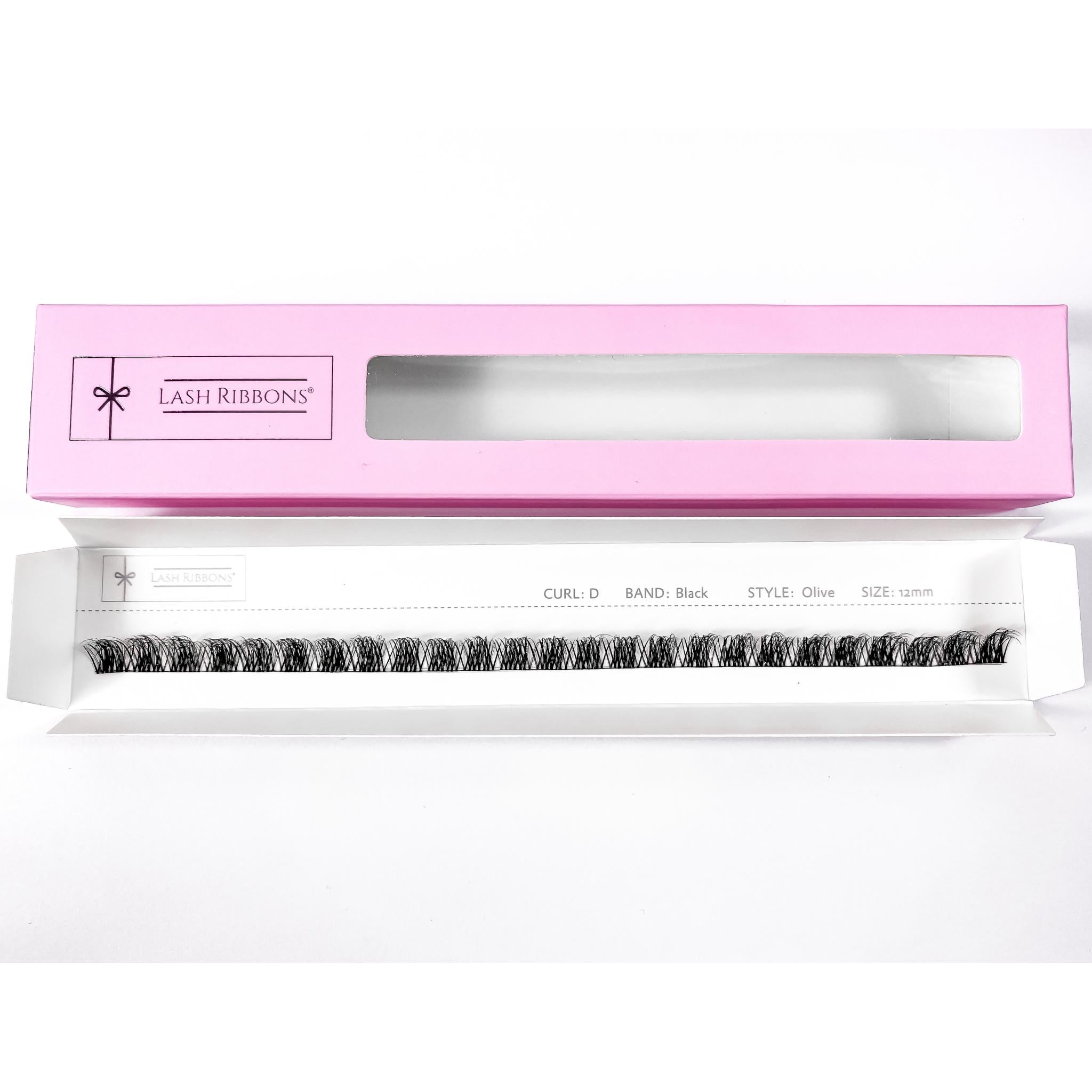 3D 'D' Curl Black Lash Ribbons® Starter Kit (With Ultimate Bond)