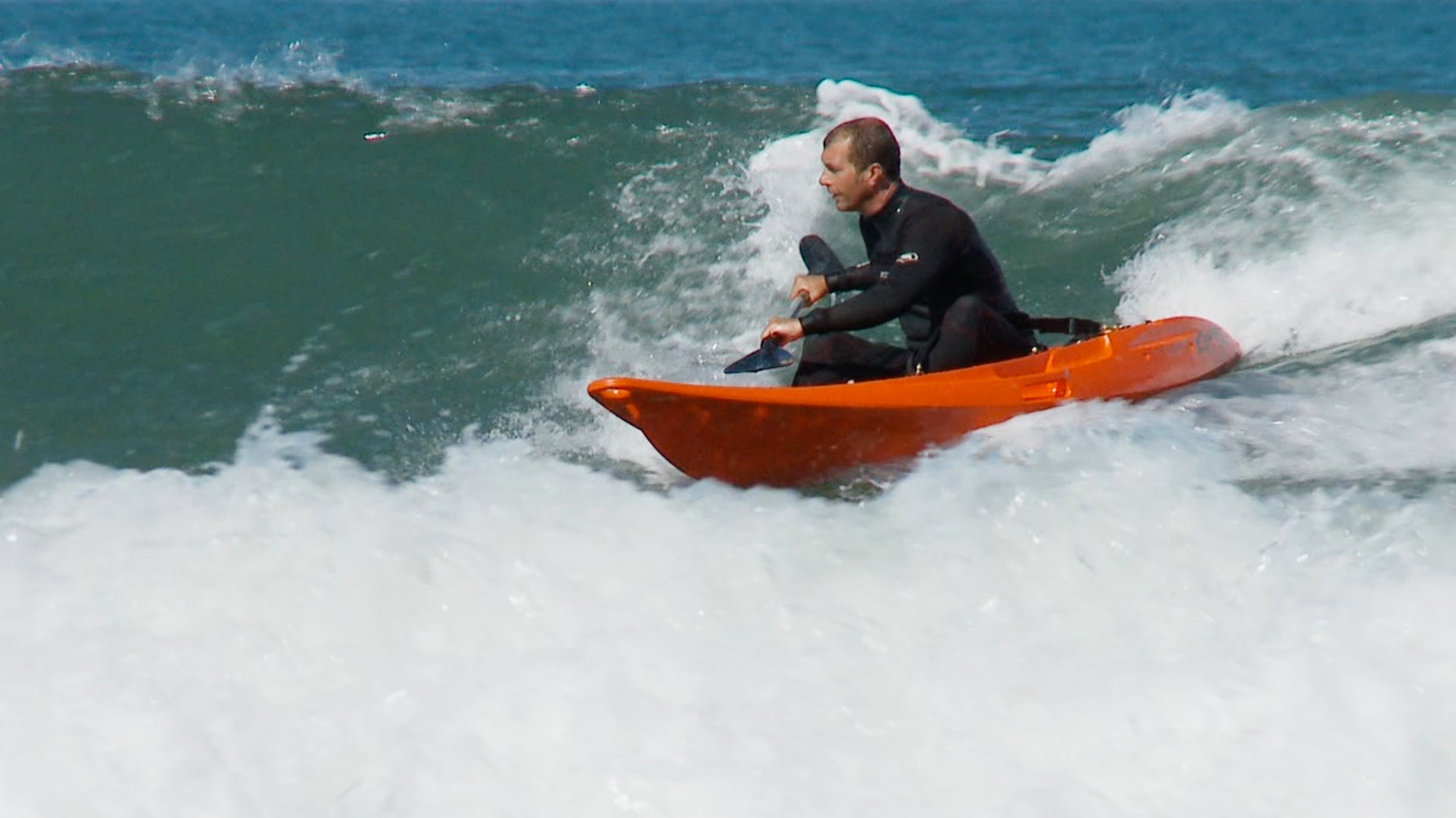 Surf Solo Kayak | Plastic Neutral | Blue | Agile & Fun