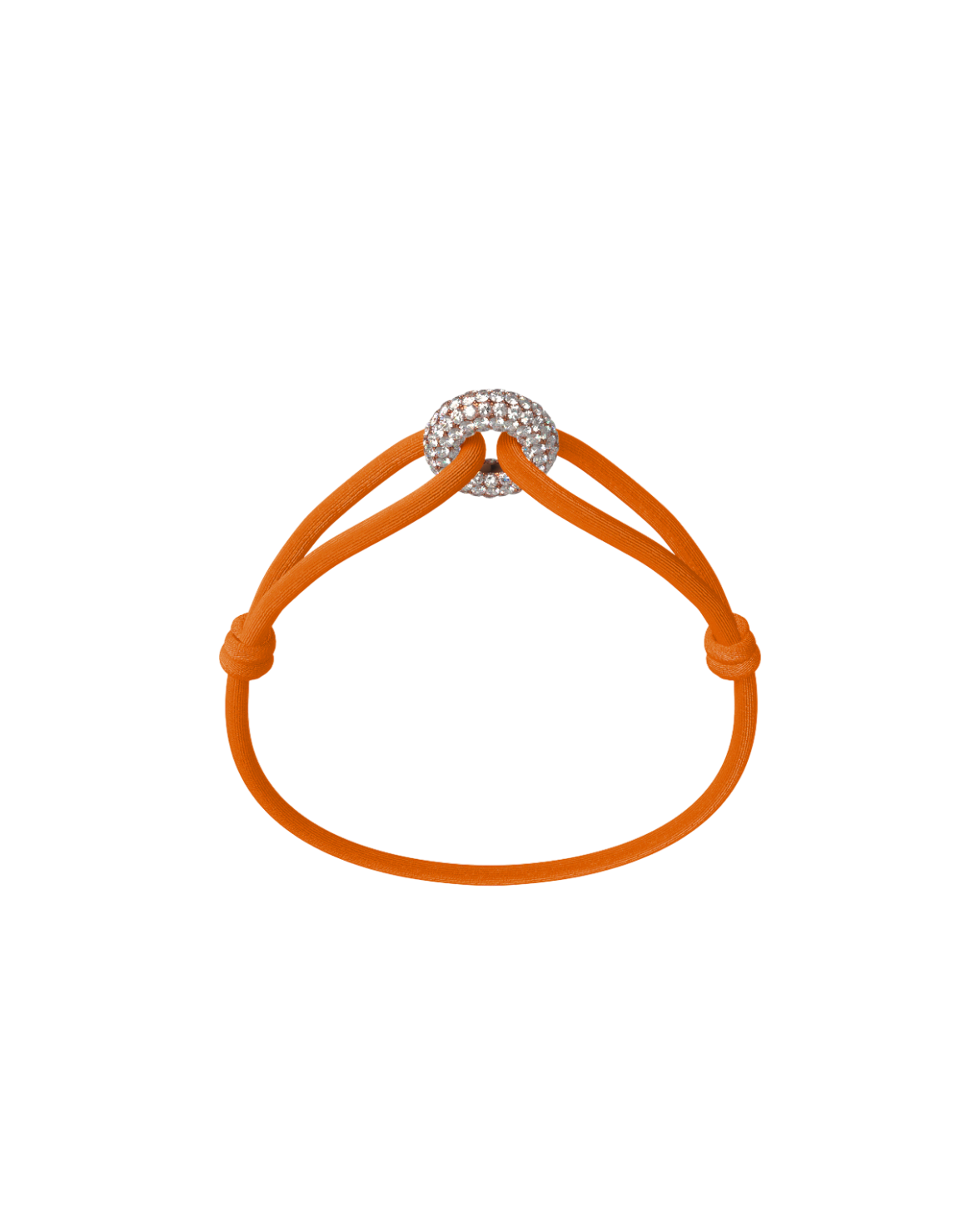 Rose Soho Pavé Cord Bracelet