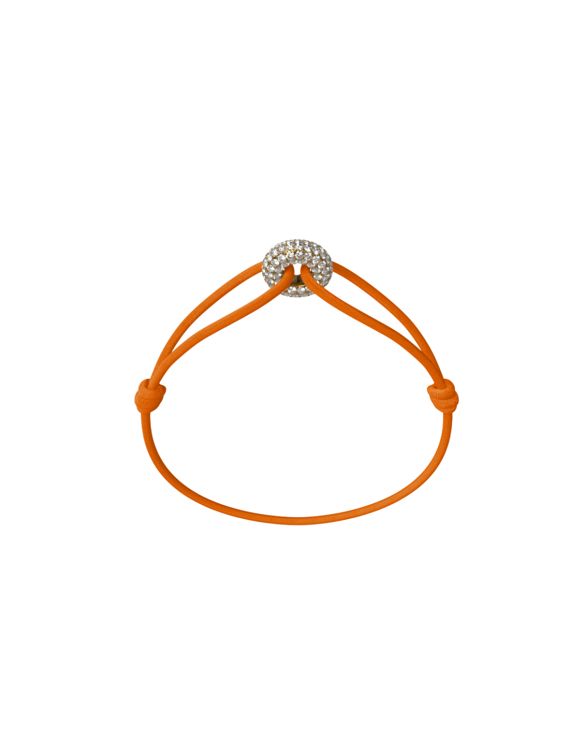 Mini Golden Soho Pavé Cord Bracelet