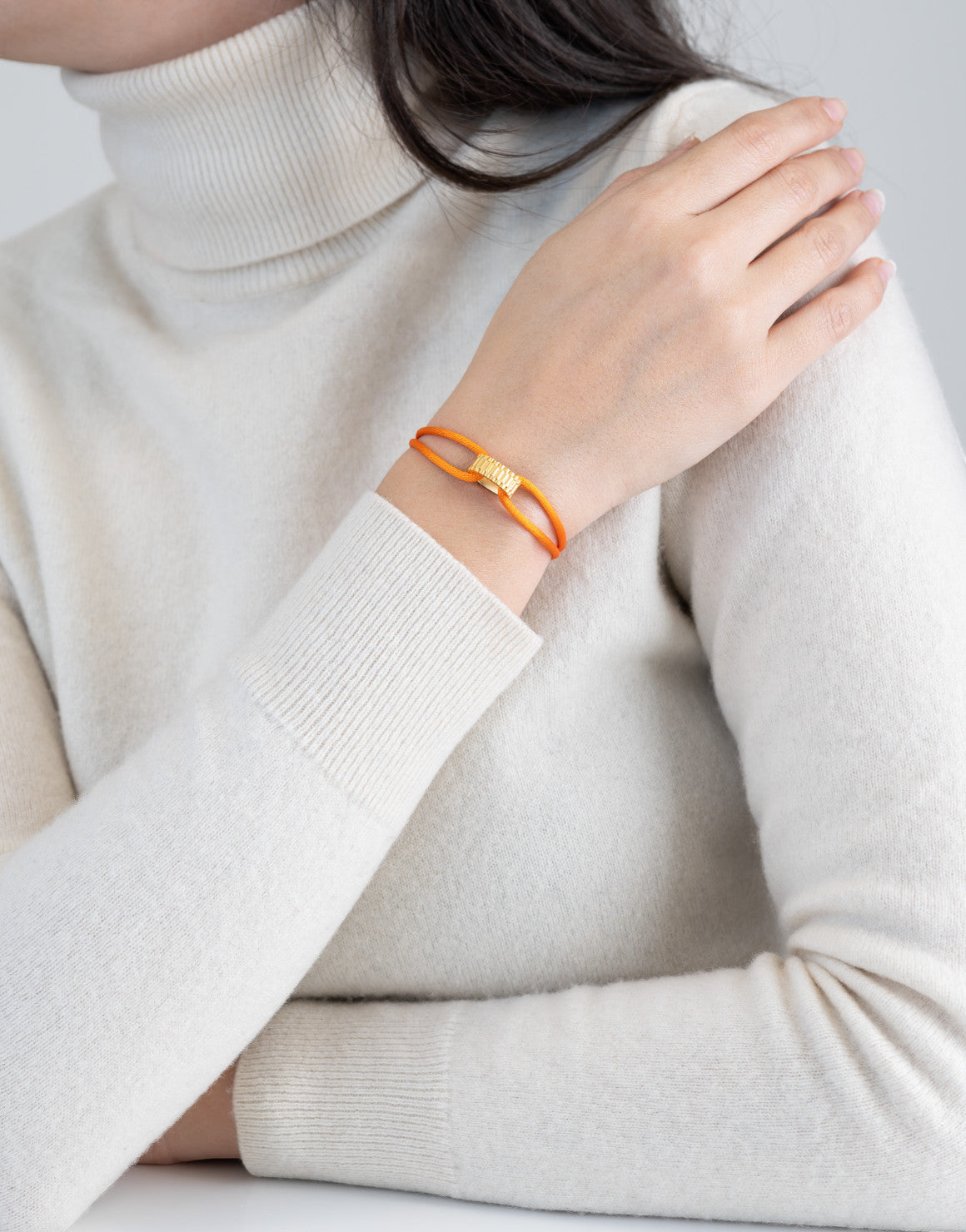 Golden Regent Cord Bracelet