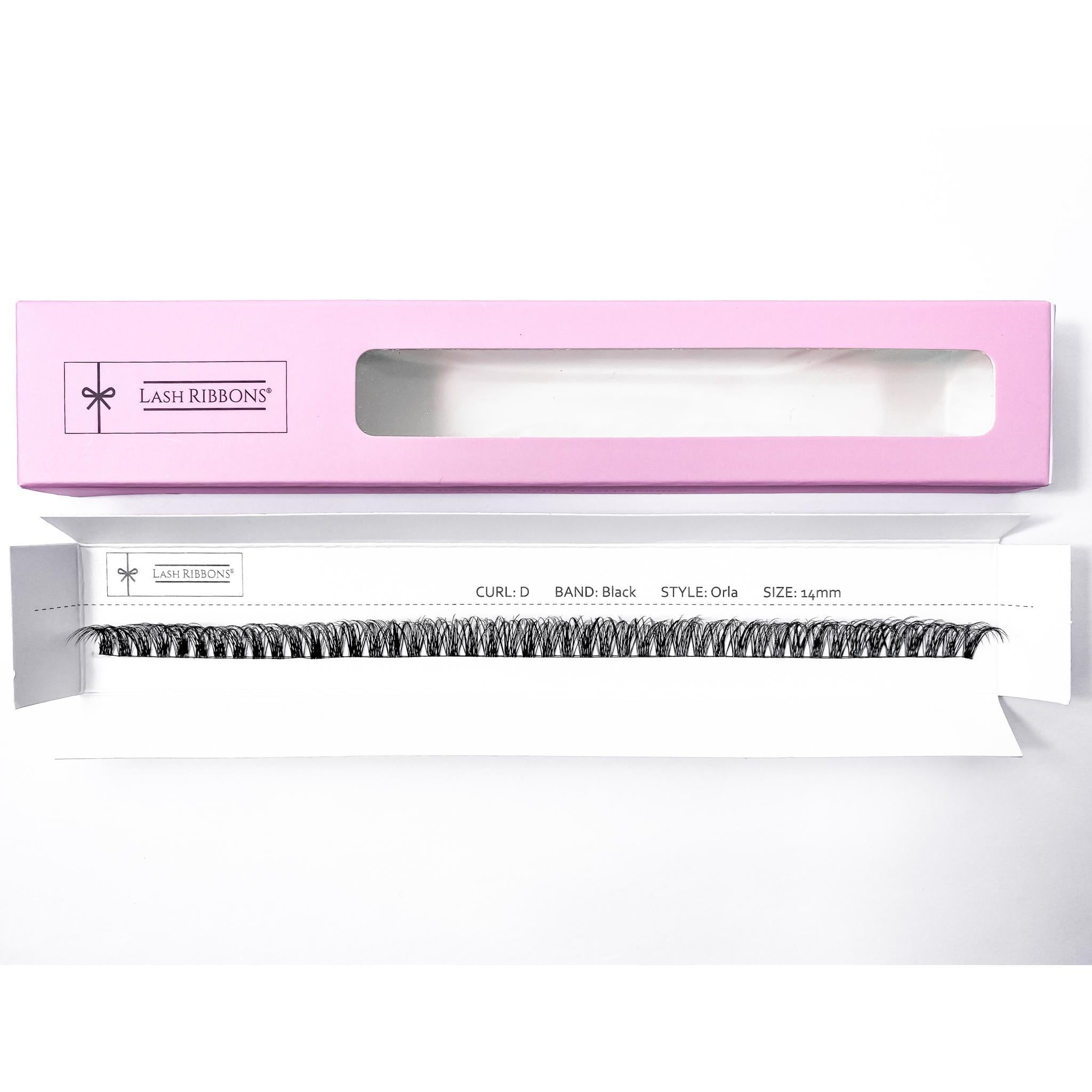 'D' Curl Black Lash Ribbons® Starter Kit (With Ultimate Bond)