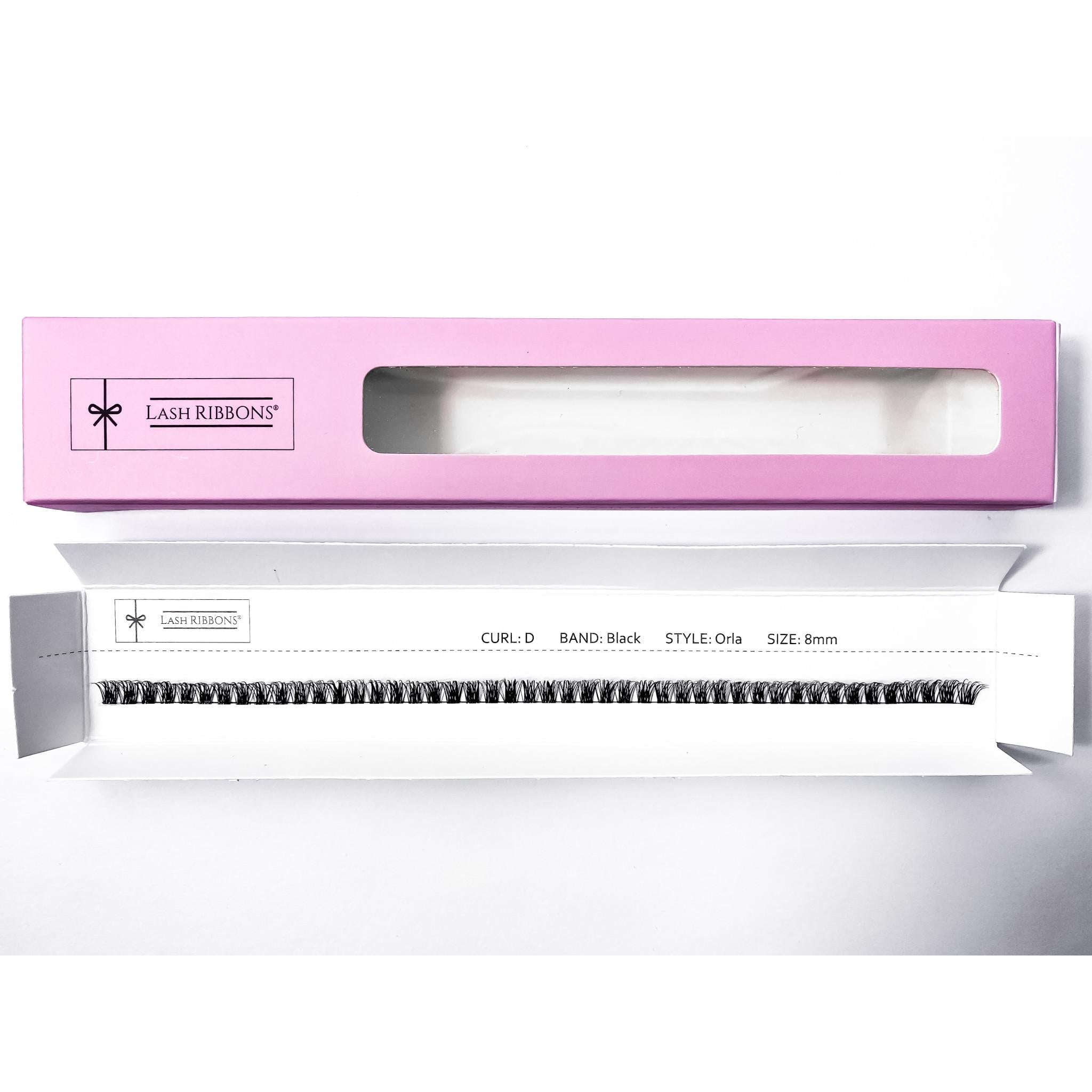 'D' Curl Black Lash Ribbons® Starter Kit (With Ultimate Bond)