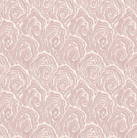Oysters - in Venus Pink - Wallpaper