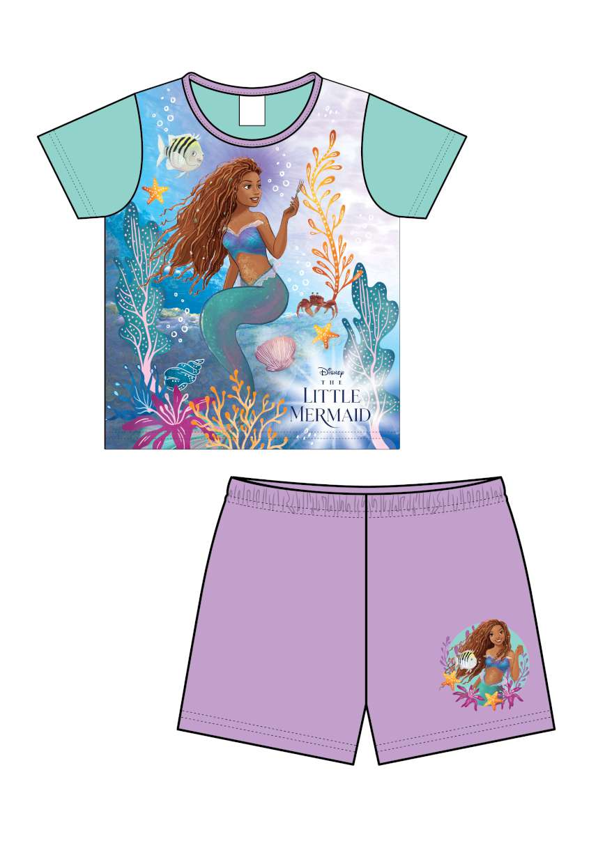 P571 THE LITTLE MERMAID SHORTS