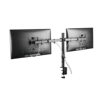 ProperAV Desk Monitor Mount 17" - 32" Dual Swing Arm VESA Max 100x100