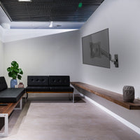 ProperAV TV Wall Bracket (23" - 49" / 15kg Capacity / VESA Max. 400x400) - Black