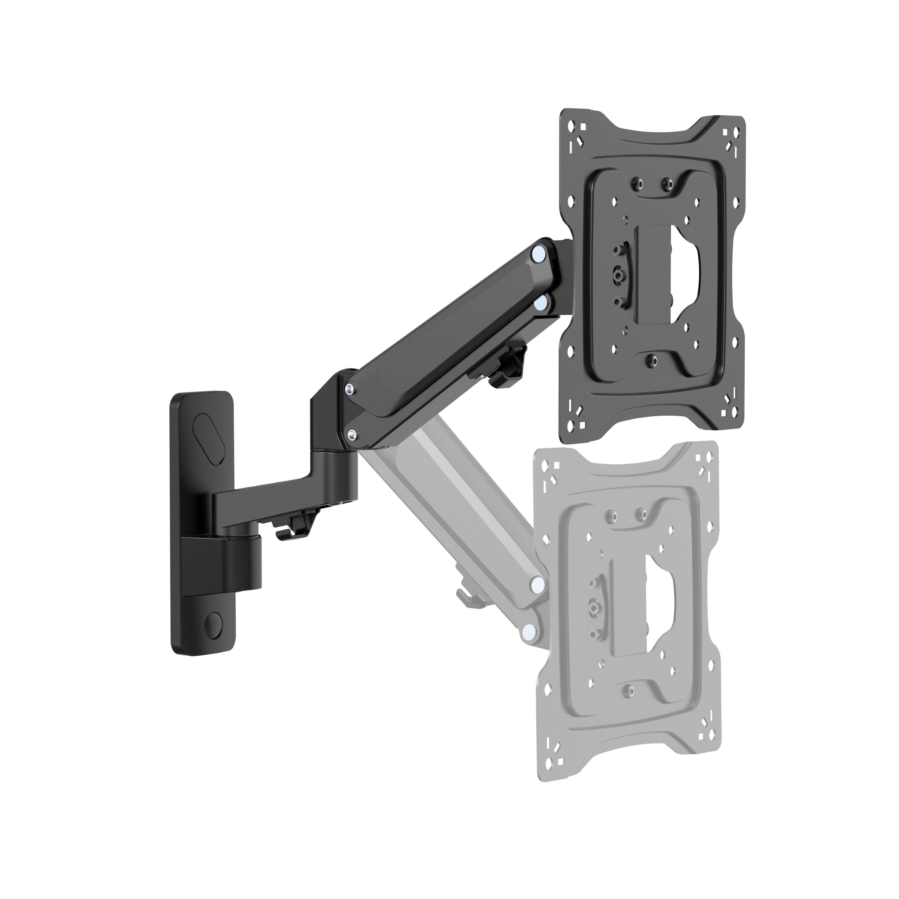 ProperAV TV Wall Bracket (23" - 49" / 15kg Capacity / VESA Max. 400x400) - Black