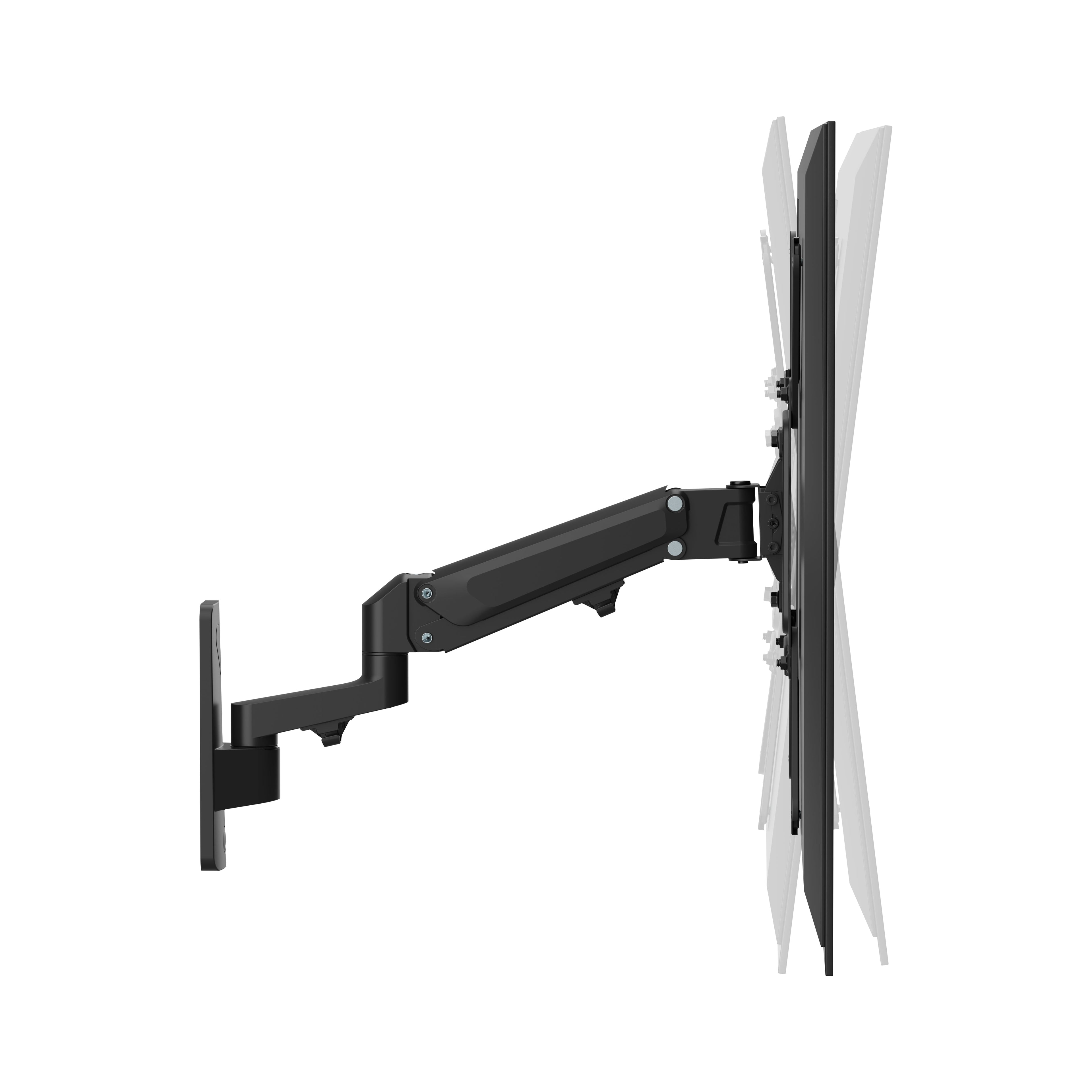 ProperAV TV Wall Bracket (23" - 49" / 15kg Capacity / VESA Max. 400x400) - Black