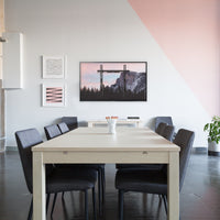 ProperAV Flat TV Wall Bracket (32" - 55" / 40kg Capacity / VESA Max. 400x400) - Black