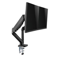 ProperAV Desk Monitor Mount 17" - 32" Dual Articulated Swing Arm VESA Max 100x100
