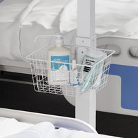 ProperAV Wire Basket for Mobile Desk Trolley Workstations