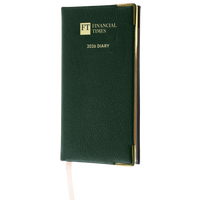 2026 Portrait Pocket Diary - Week to View - Green