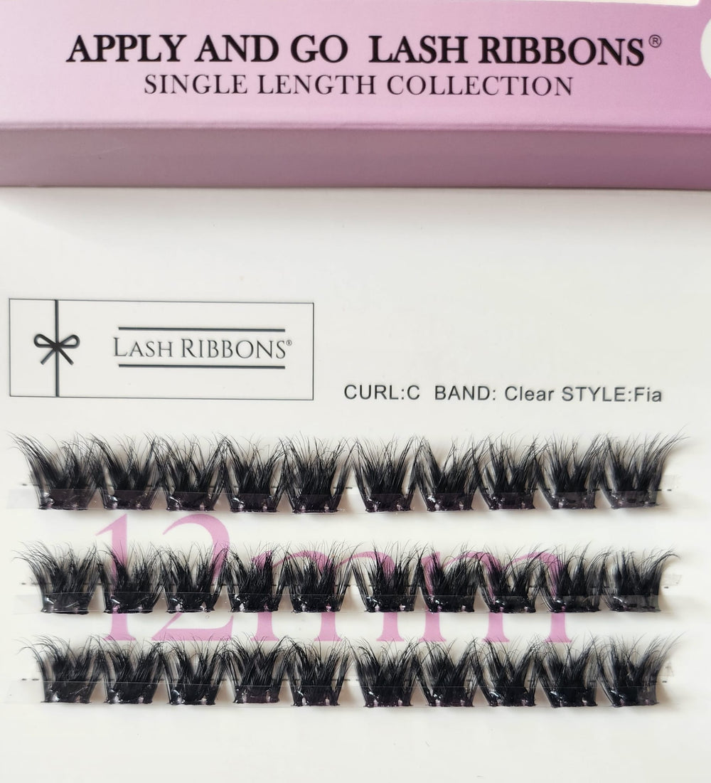 Pre-Glued Lashes - K Glue No Faff Lash - Fia