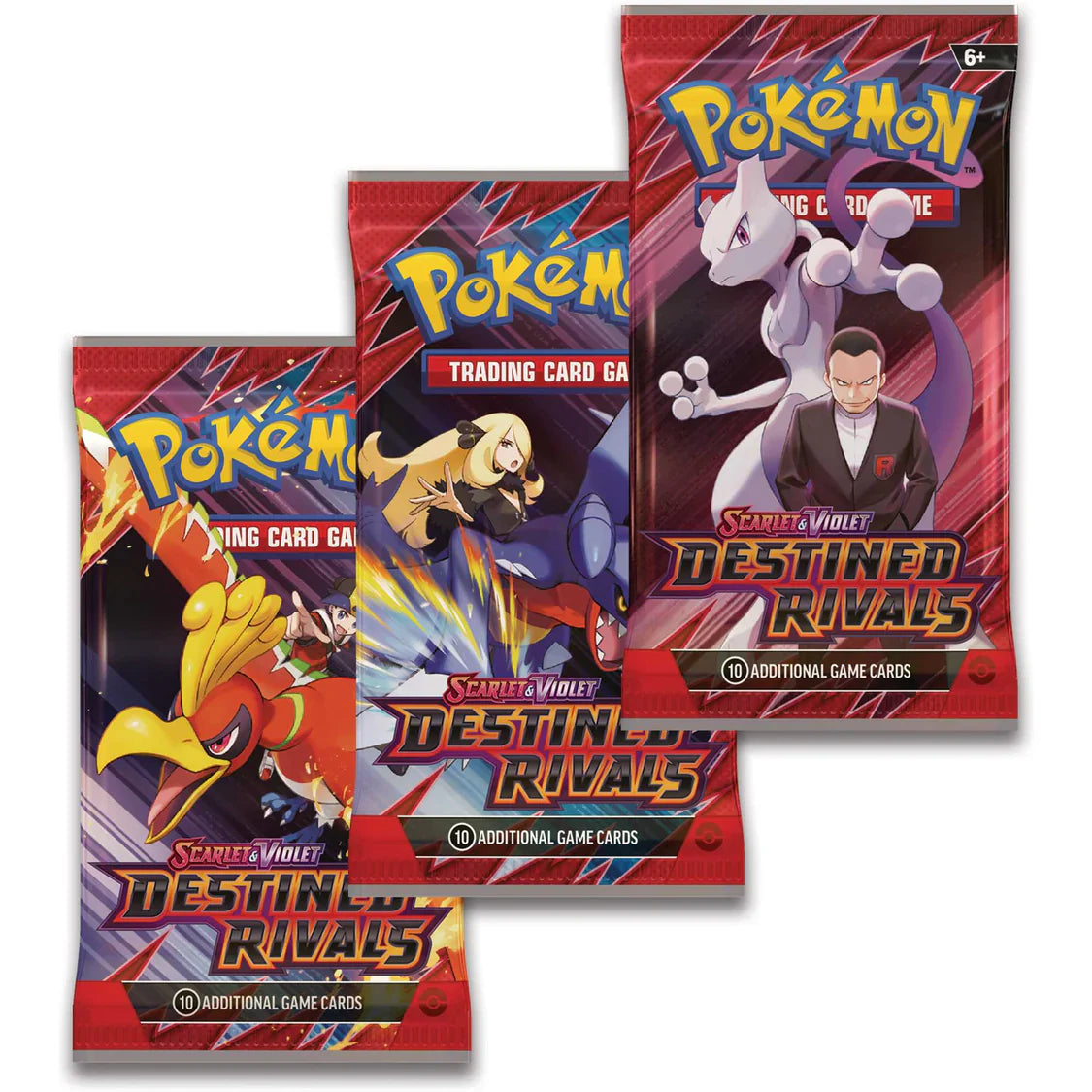 Pokemon TCG: Scarlet & Violet 10 - Destined Rivals - 3-Pack Blister