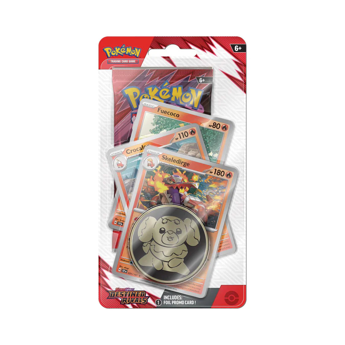 Pokemon TCG: Scarlet & Violet 10 - Destined Rivals - Premium Checklane
