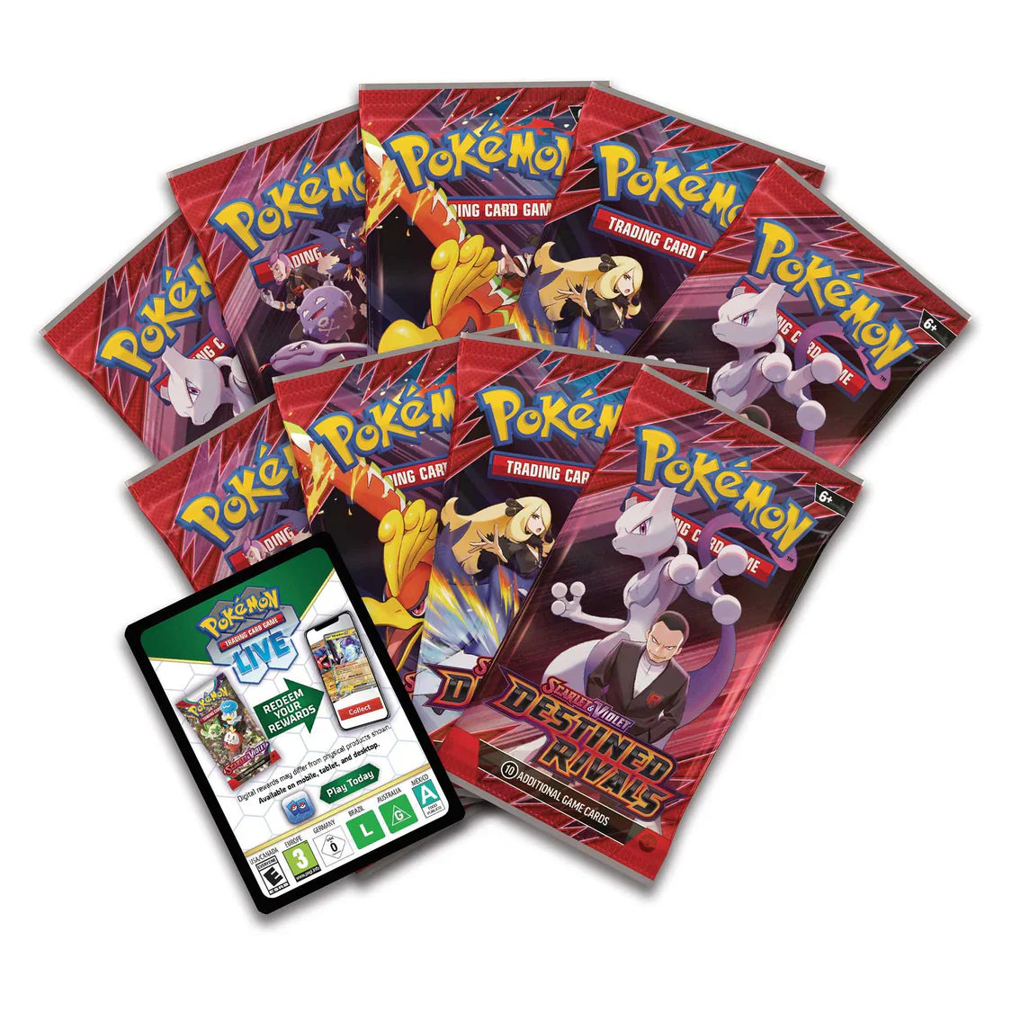 Pokemon TCG: Scarlet & Violet 10 - Destined Rivals - Elite Trainer Box