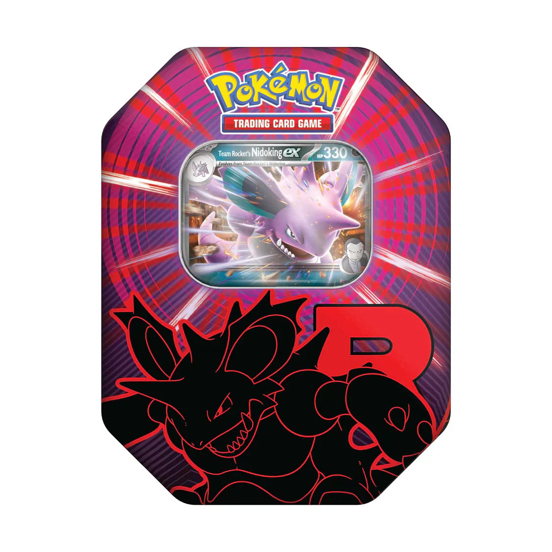 Pokemon Trading Card Game (TCG): Team Rocket Tin Assortment