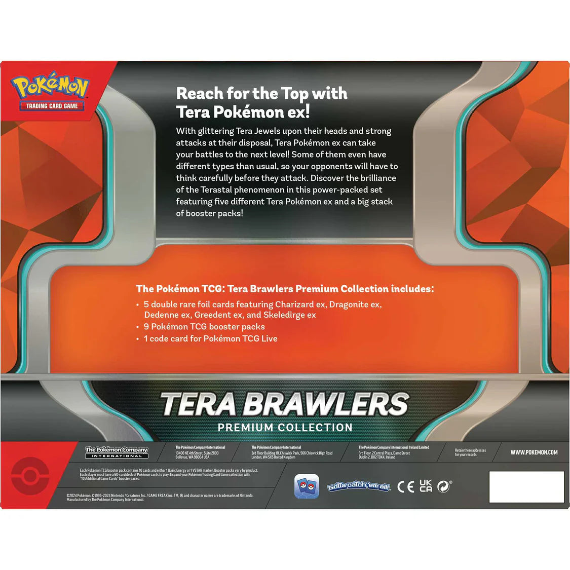 Pokemon TCG: Tera Brawlers Premium Collection