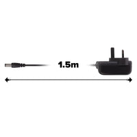 Maplin UK Switching Power Supply 12V DC 1 Amp 12W 2.1 x 5.5 x 12mm Plug - 1.5m Cable