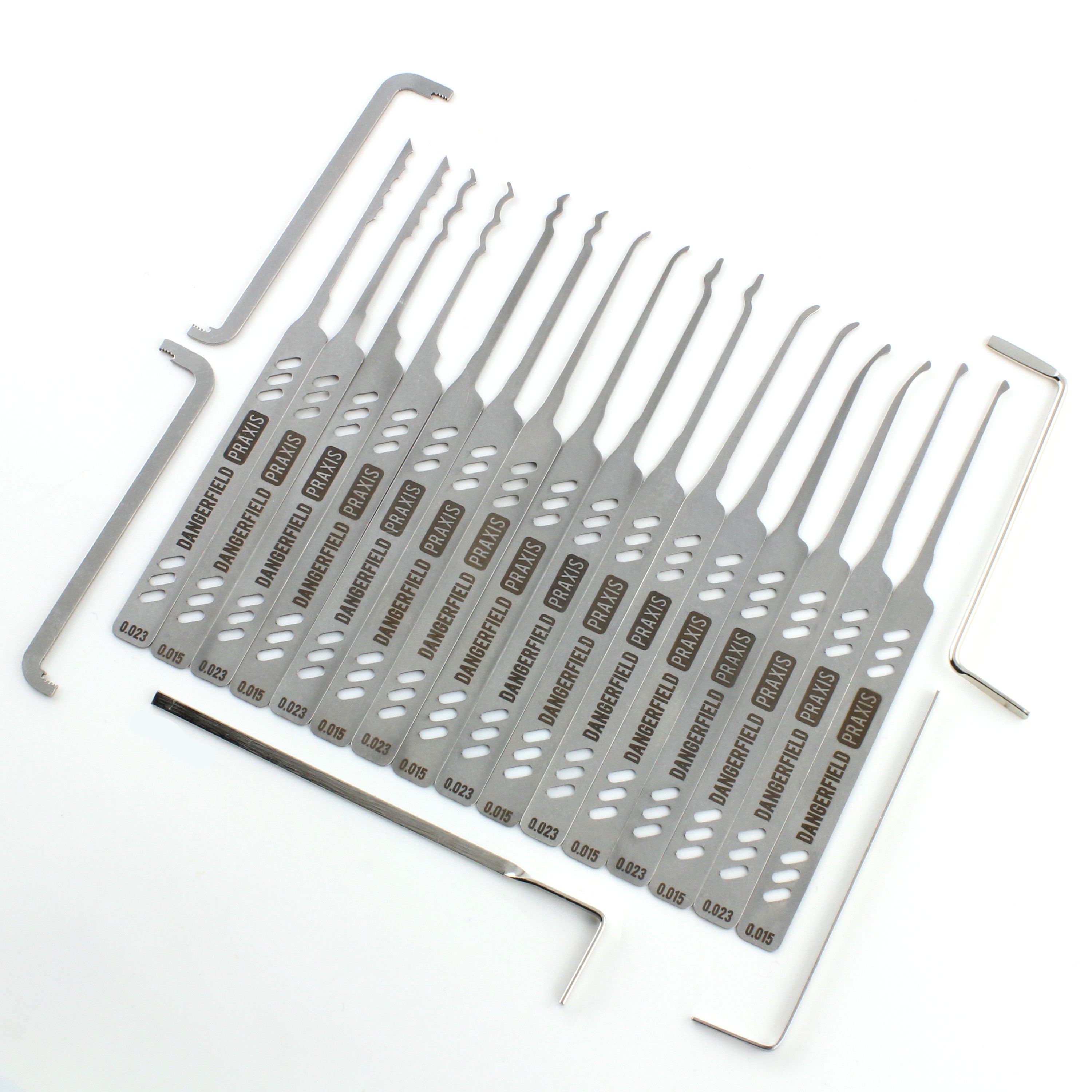 Dangerfield PRAXIS Dual-Gauge Complete Lock Pick Set