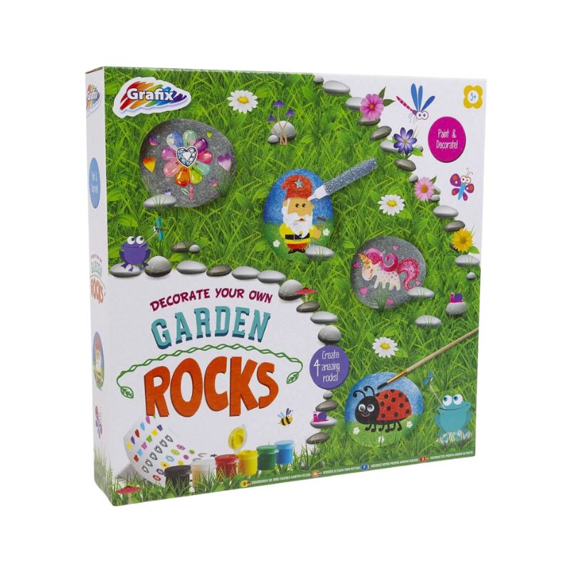 Paint Your Own Garden Rock
