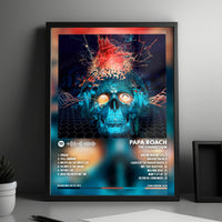 Papa Roach "The Connection  " Album Cover Poster - with Complete Tracklist