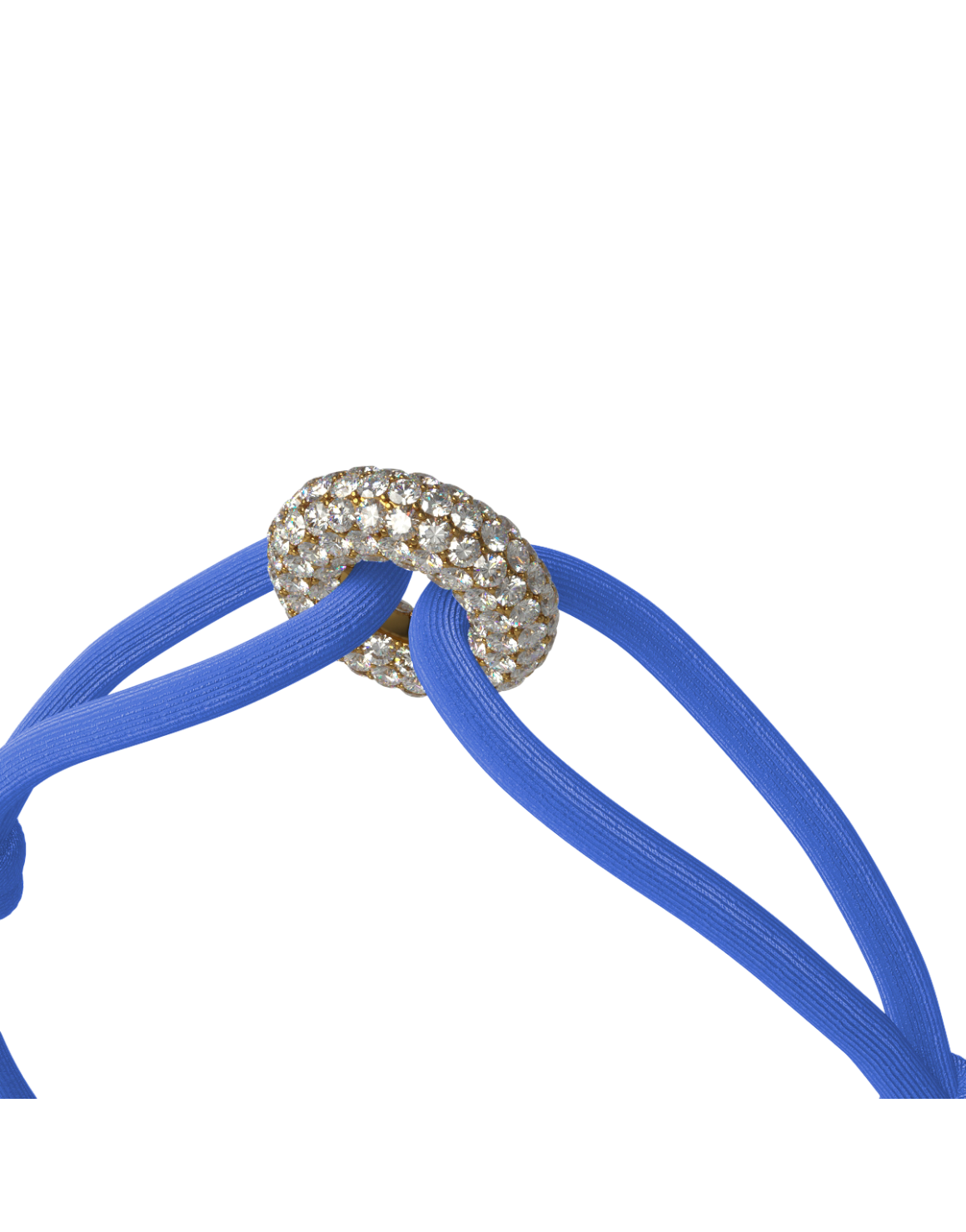 Golden Soho Pavé Cord Bracelet