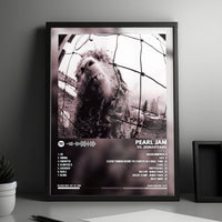 Pearl Jam "Vs." Album Cover Poster - with Complete Tracklist