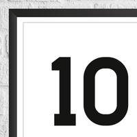 Pele Legend Stats Print