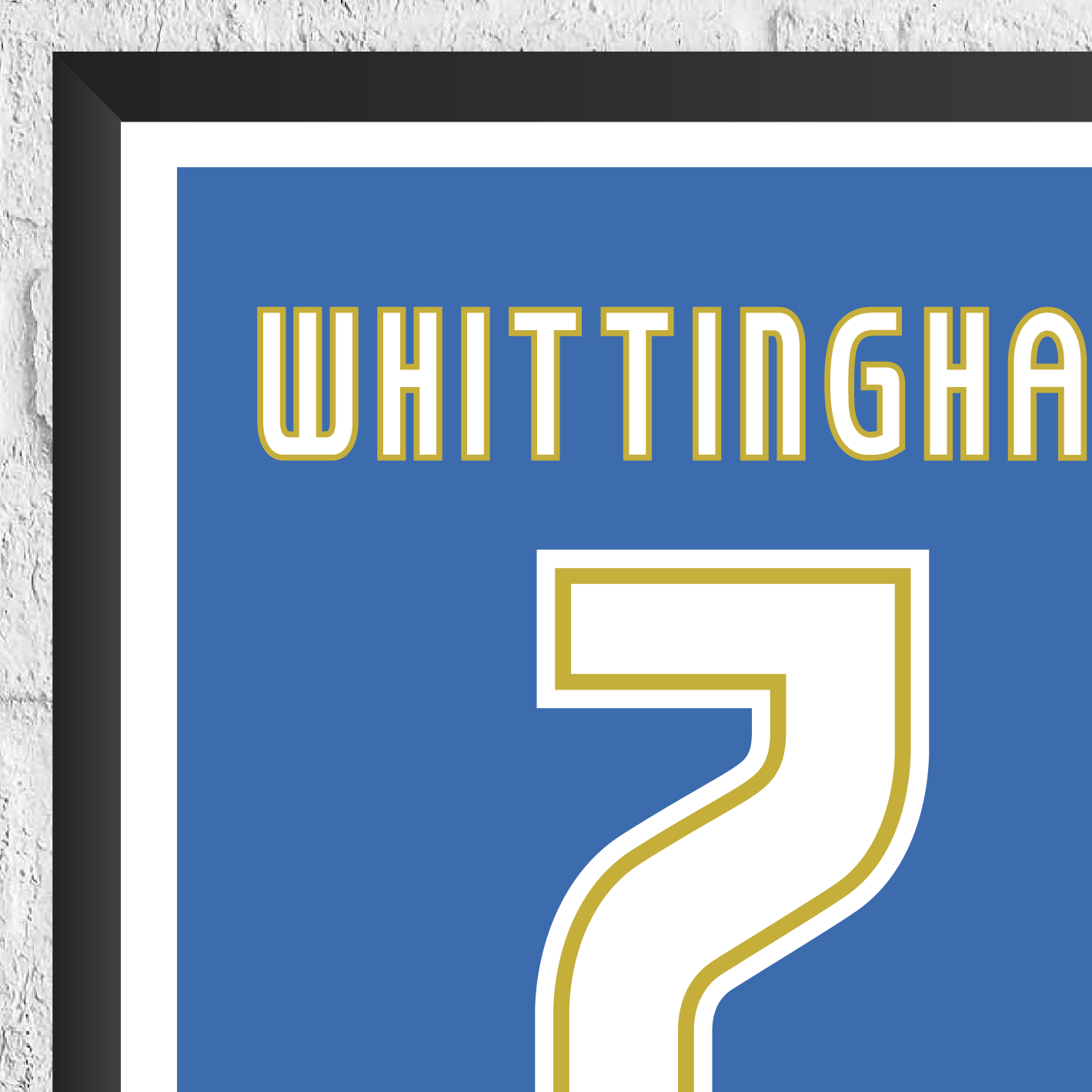 Peter Whittingham Legend Stats Print