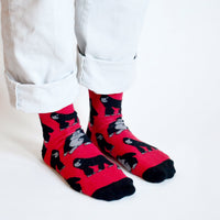 Save the Gorillas Bamboo Socks