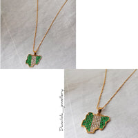 Nigeria ‘Funmilayo' Flag Necklace