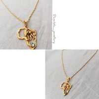 Africa ‘Heart of a Lion' Necklace