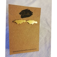 Jamaica studs/dangly - ‘Land We Love’