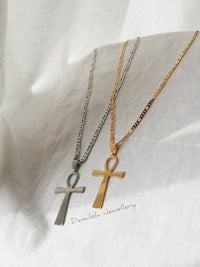The Ankh (Big) - Gold/Silver