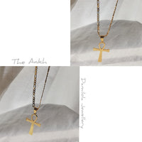 The Ankh (Big) - Gold/Silver