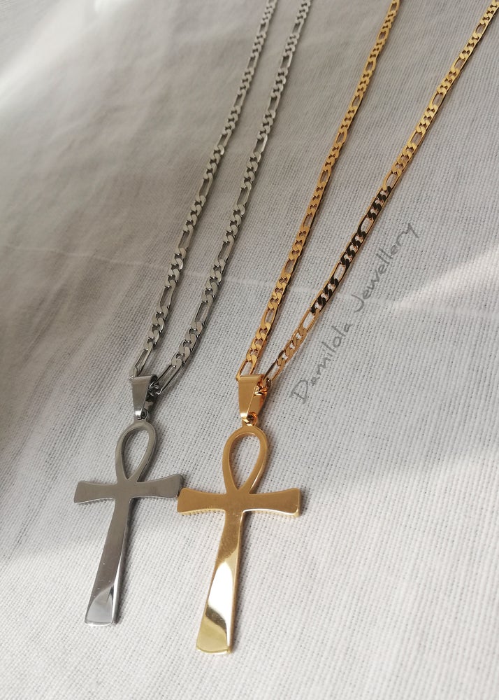 The Ankh (Big) - Gold/Silver