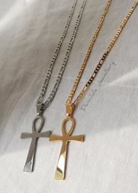 The Ankh (Big) - Gold/Silver